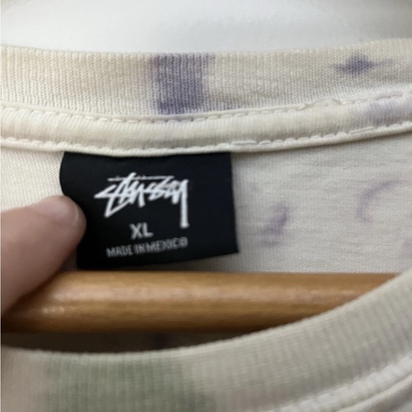 Stussy Tie-Dye weed smokin Graphic T-Shirt Adult XL reggae - Picture 6 of 10